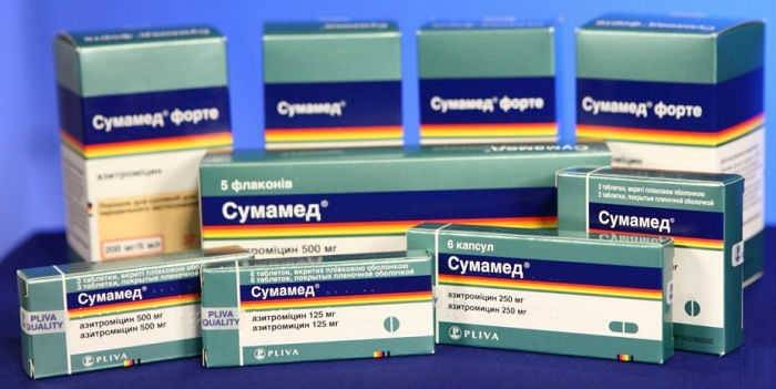 Антибіотик Сумамед для дітей дозування і правила застосування