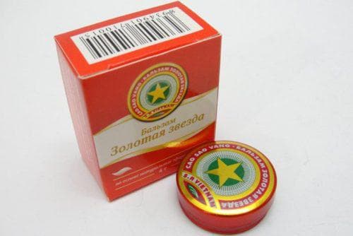 Бальзам зірочка при застуді
