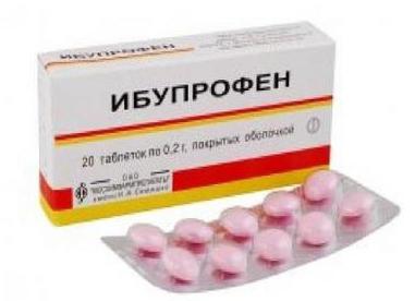 Ібупрофен особливості препарату та його застосування при застуді