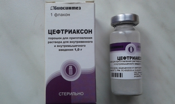 Цефтріаксон при ангіні: особливості лікування