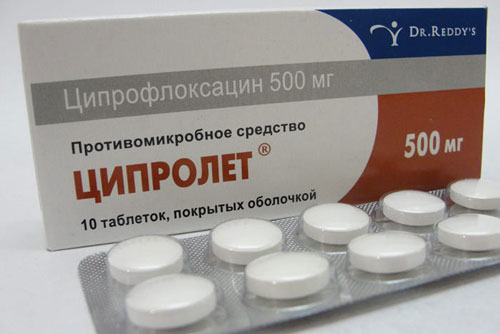 Ципролет застосування при гаймориті