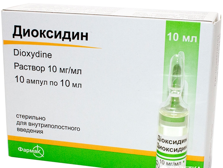 Діоксидин краплі в ніс. Детальна інструкція