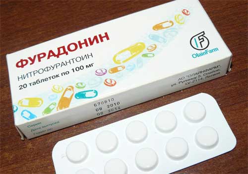 Фурадонін з алкоголем — schket