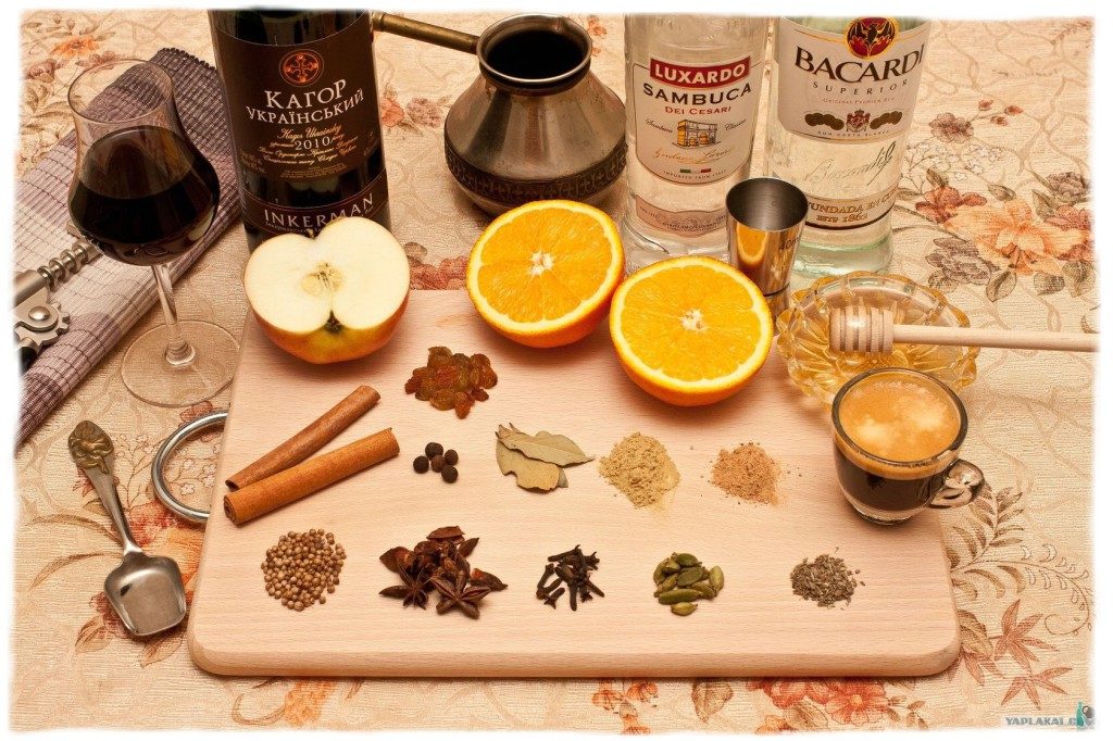 Глінтвейн – напій для зимового вечора, допомогу в готуванні