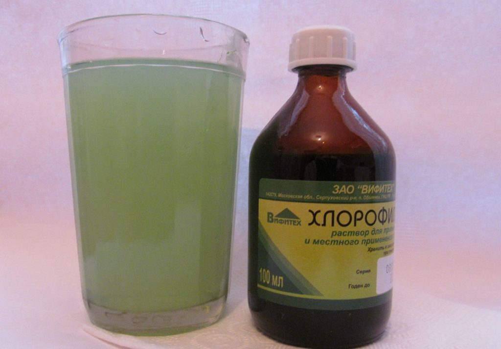 Хлорофіліпт для полоскання горла: як розводити спиртовий розчин