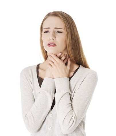 Хворе горло без почервоніння