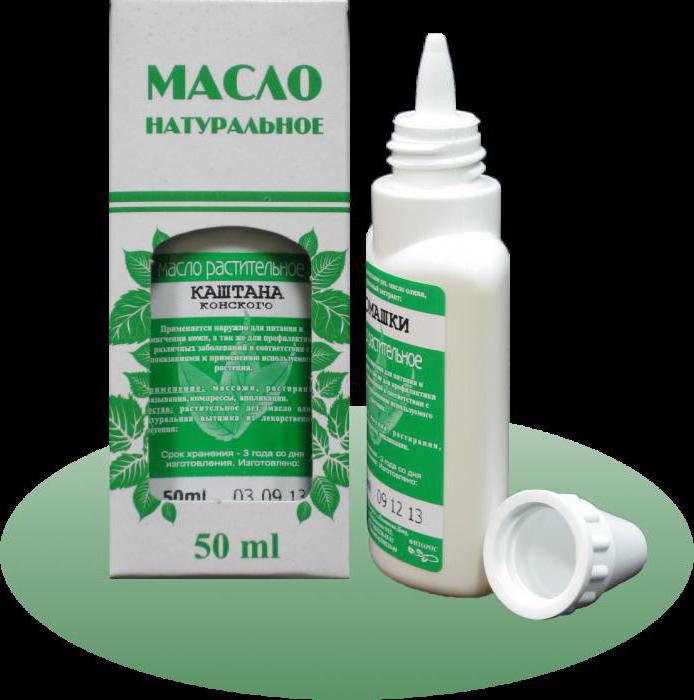 Лікування гаймориту кінським каштаном