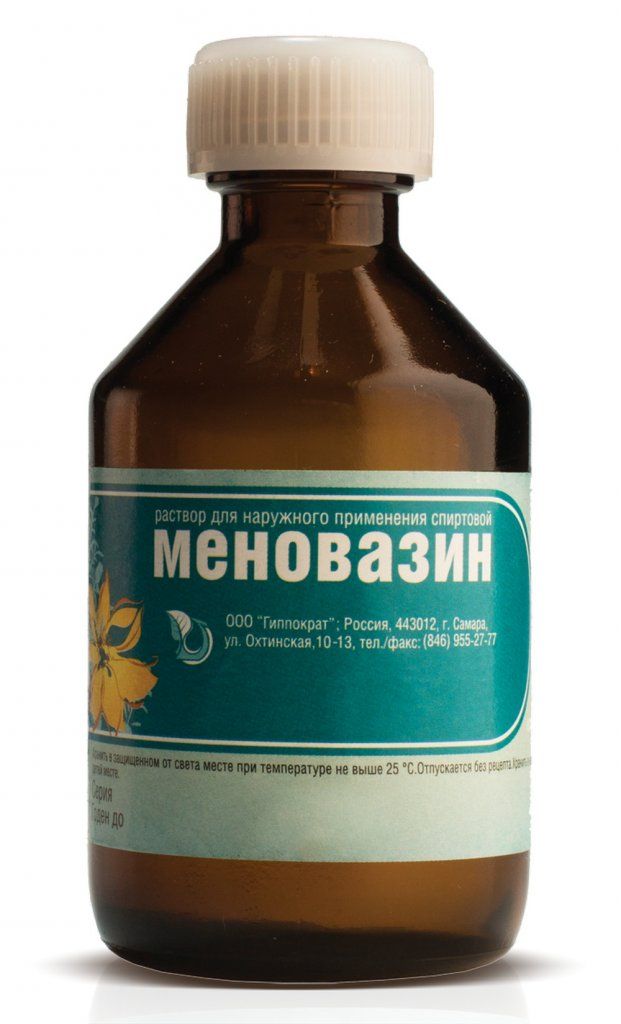 Лікування гаймориту Меновазином способи застосування ліків