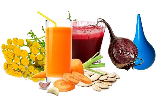 Лікування гельмінтозу народними засобами