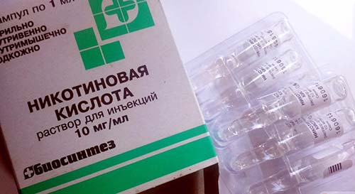 Нікотинова кислота від прищів