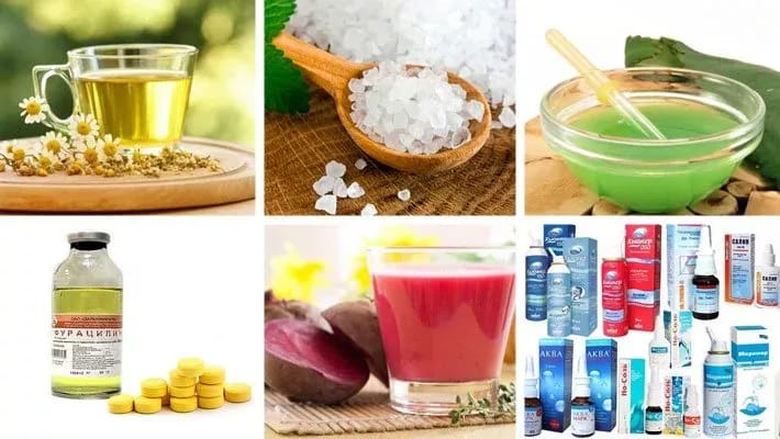 Чим промити ніс при гаймориті популярні засоби для промивання