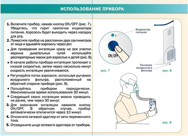 Небулайзер при гаймориті лікуємо гайморит інгаляціями