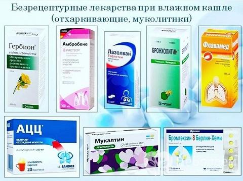 Огляд відхаркувальних засобів призначаються при бронхіті