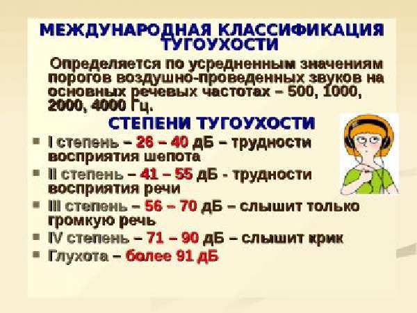 Особливості лікування сенсоневральної приглухуватості
