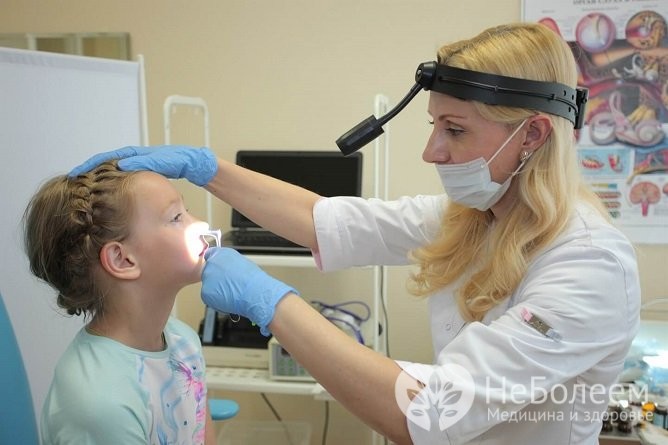 Ознаки гаймориту у дітей різного віку