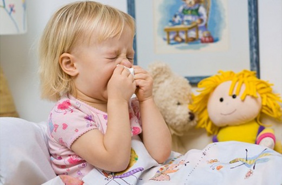 Ознаки ГРВІ у дітей. Лікування ГРВІ у дітей.
